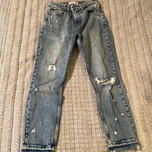 Abercrombie x Bre Sheppard mom jeans